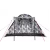 High Peak Beaver 3 tienda de campaña tipo cúpula camuflaje - 3 personas, impermeable 2000mm, varillas de fibra de vidrio