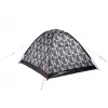 High Peak Beaver 3 tienda de campaña tipo cúpula camuflaje - 3 personas, impermeable 2000mm, varillas de fibra de vidrio
