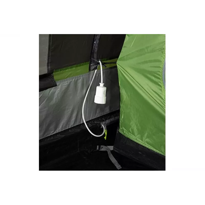 Tienda de campaña de túnel High Peak Garda 4.0 para 4 personas verde gris claro