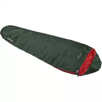 High Peak Lite Pak 800 saco de dormir (verde/rojo)
