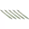 Estaca de acero con gancho High Peak, 6 uds. (24 cm)