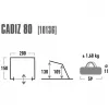 High Peak Refugio de playa Cadiz 80 Beach Shelter (gris)