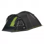 High Peak Talos 4 tienda de campaña tipo cúpula (gris oscuro / verde claro)