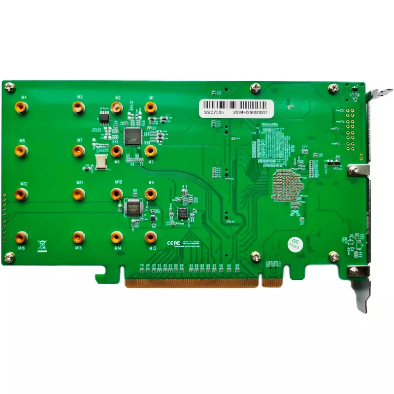 HighPoint SSD7505 Controladora RAID NVMe PCIe 4.0, 4x SSD M.2