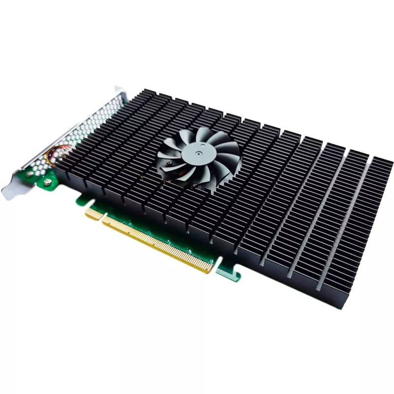 HighPoint SSD7505 Controladora RAID NVMe PCIe 4.0, 4x SSD M.2
