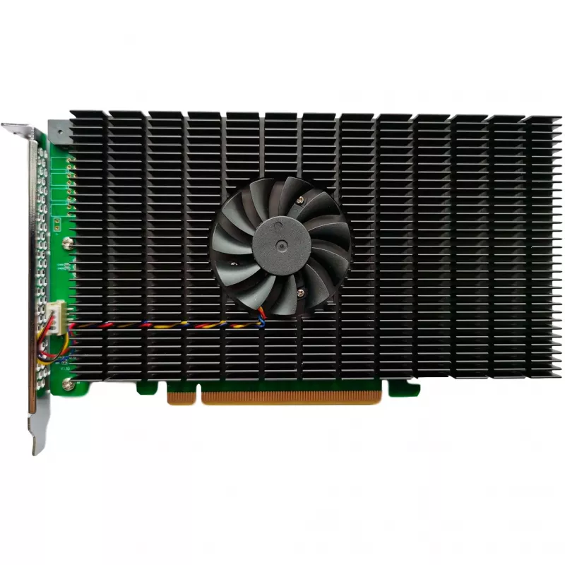 HighPoint SSD7505 Controladora RAID NVMe PCIe 4.0, 4x SSD M.2