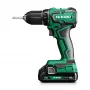 HIKOKI atornillador-taladro a batería sin escobillas 18V 55Nm kit 2x2,0Ah