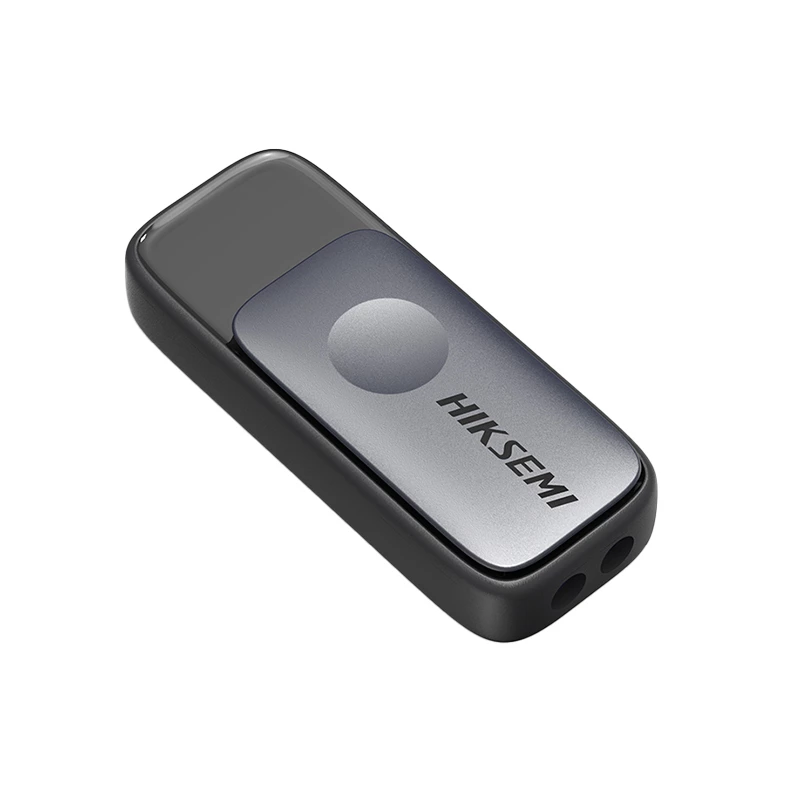 Memoria flash USB retráctil sin tapa HIKSEMI Pully 128GB USB 3.2 Gen 1, negra