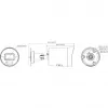 Hikvision 12MP DS-2CD20126G3-IUY/SL(2.8mm)(eF) Cámara IP, negra