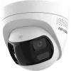 Hikvision DS-2CD1383G2P-LIUF/SL cámara IP turret Smart Hybrid Light 8 MP con audio bidireccional, objetivo 2,0 mm