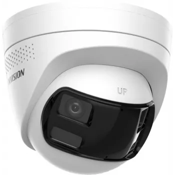 Hikvision DS-2CD1383G2P-LIUF/SL cámara IP turret Smart Hybrid Light 8 MP con audio bidireccional, objetivo 2,0 mm