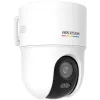 Hikvision DS-2CD1F47G3H-LIUF/SX 4 MP ColorVu 3.0 cámara de red motorizada pan-tilt, objetivo de 2,8 mm, audio bidireccional, iluminación IR/luz blanca 30 m, IP66