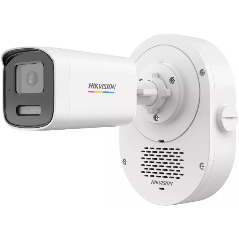Cámara IP bullet Hikvision DS-2CD1T67G3-LIUF/LSL(2,8mm) 6MP AcuSense ColorVu con luz dual