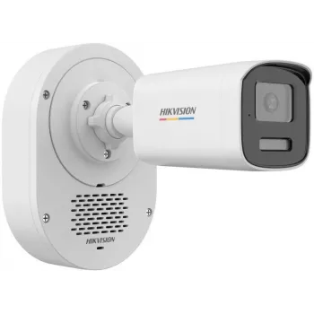 Cámara IP bullet Hikvision DS-2CD1T67G3-LIUF/LSL(2,8mm) 6MP AcuSense ColorVu con luz dual