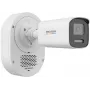 Cámara IP bullet Hikvision DS-2CD1T67G3-LIUF/LSL(2,8mm) 6MP AcuSense ColorVu con luz dual