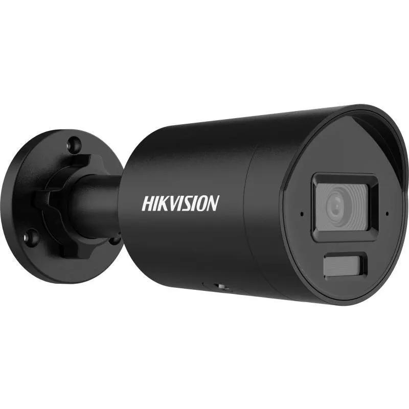 Hikvision DS-2CD2063G2-LI2U(2,8mm)(BLACK) cámara bullet 6MP AcuSense con IR y luz blanca