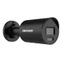 Hikvision DS-2CD2083G2-LI2U(2,8mm)(BLACK) Cámara IP bullet AcuSense 8MP con IR y luz blanca