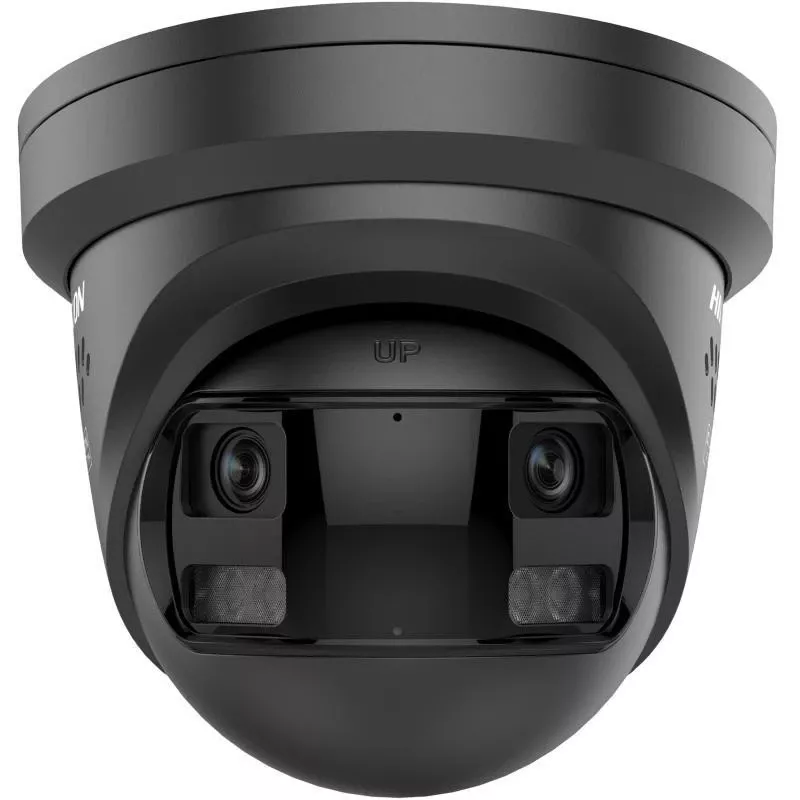 Hikvision DS-2CD2363G2P-LISU/SL cámara de red panorámica AcuSense 180°, objetivo 2×4mm, 3840×1080, negro DS-2CD2363G2P-LISU/SL(180°)(O-STD)/BLACK
