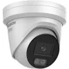 Hikvision DS-2CD2367G3-LIS2UY/SL 2.8mm cámara de red turret para exterior 6MP con AcuSense, audio bidireccional y luz blanca