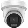 Hikvision DS-2CD2387G3-LIS2UY/SRB Cámara turret exterior 8MP con AcuSense, objetivo 2.8mm, audio bidireccional, IP67, PoE