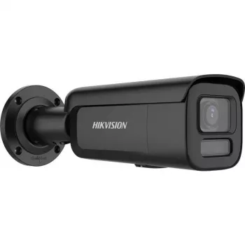 Cámara IP bullet Hikvision DS-2CD2647G3T-LIZSY 4MP IR, objetivo motorizado 2,8-12mm, AcuSense, negra