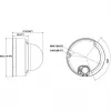 Hikvision DS-2CD2743G2-LIZS2U cámara IP domo varifocal motorizada 4MP AcuSense, 2,8-12 mm, negra, PoE/12 VDC