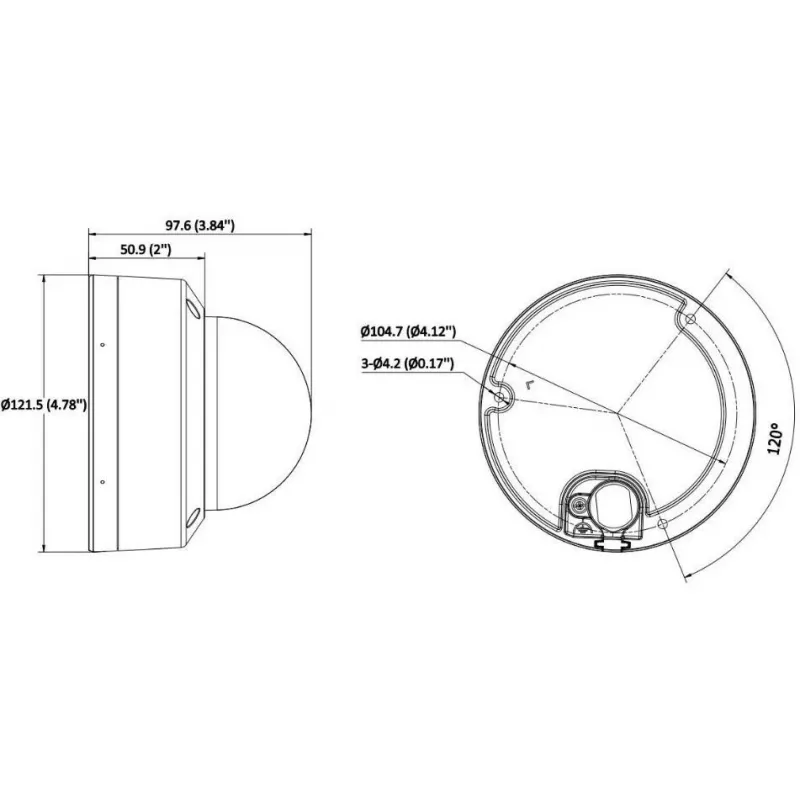 Hikvision DS-2CD2743G2-LIZS2U cámara IP domo varifocal motorizada 4MP AcuSense, 2,8-12 mm, negra, PoE/12 VDC