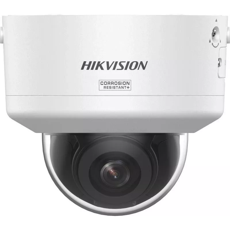 Cámara de vigilancia IP domo exterior Hikvision DS-2CD2786G3-IPTRZSY 8MP con objetivo motorizado 2,8-12mm, AcuSense, ColorVu, IR 40m, IP67