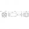 Hikvision DS-2CD2T167G3P-LIS2UY/SL(180°) cámara IP panorámica 16MP - ColorVu AcuSense