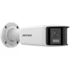 Hikvision DS-2CD2T46G2P-ISU/SL(2.8MM)(C) Cámara IP panorámica AcuSense 4MP, 2x 2,8mm, campo de visión 180°, IP67, PoE