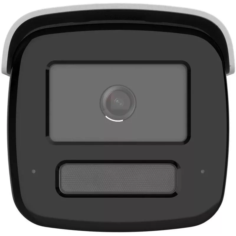 Hikvision DS-2CD2T67G3-LIS2UY/SL 2,8 mm PL cámara tipo bala exterior 6 MP con AcuSense, IR 60 m, audio bidireccional, luz estroboscópica, IP67, PoE
