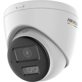 Hikvision DS-2CE72KF3T-LS cámara turret 4 en 1 ColorVu 8 MP con objetivo de 2.8mm, luz blanca, micrófono integrado, IP67