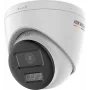 Hikvision DS-2CE72KF3T-LS cámara turret 4 en 1 ColorVu 8 MP con objetivo de 2.8mm, luz blanca, micrófono integrado, IP67