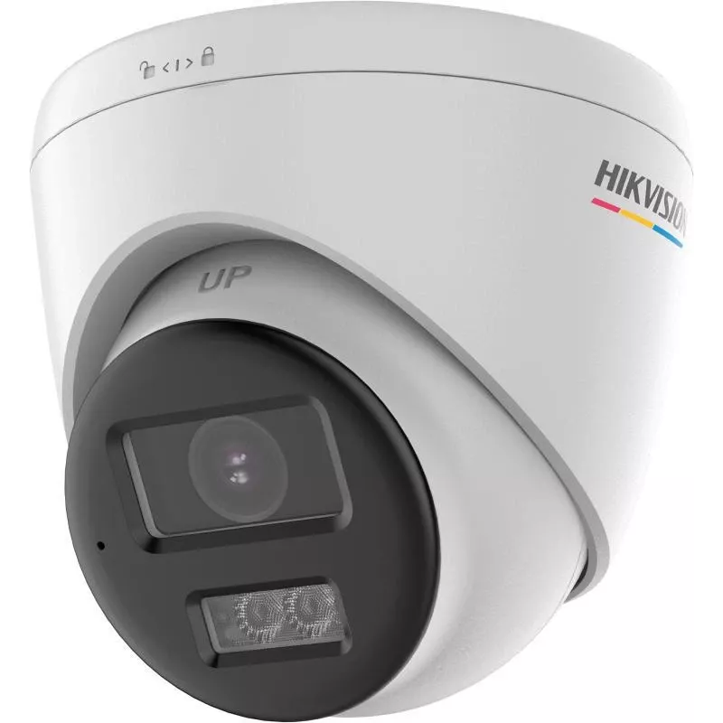 Hikvision DS-2CE72UF3T-LS Cámara turret 3K ColorVu, distancia focal fija de 2,8 mm, 4 en 1, IP67