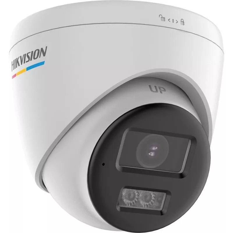 Hikvision DS-2CE72UF3T-LS Cámara turret 3K ColorVu, distancia focal fija de 2,8 mm, 4 en 1, IP67