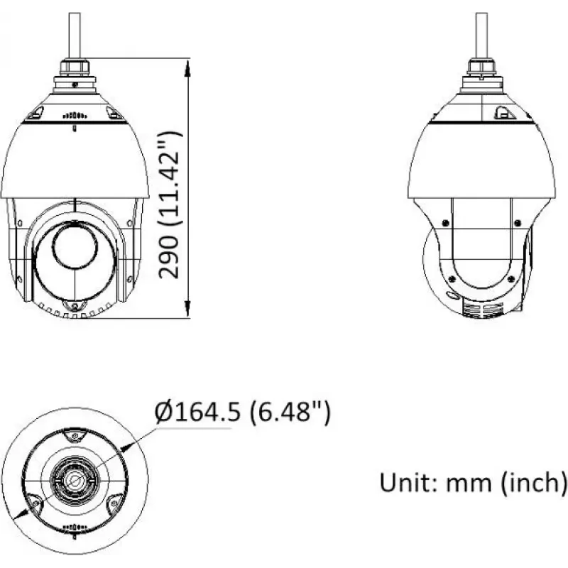 Hikvision DS-2DE4215IWG1-E Cámara domo PTZ de red 2MP IR, zoom óptico 15x, IR 100m, IP66, PoE+