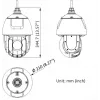 Hikvision DS-2DE5425IWG1-E cámara IP Speed Dome PTZ 4 MP 25x, 2560x1440, IR hasta 150 m, DarkFighter, AcuSense, PoE+