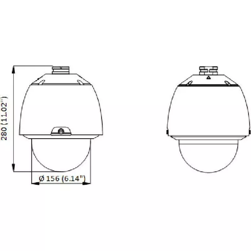 Hikvision DS-2DE5425WG1-E cámara PTZ IP de red 4 MP 25x con IR