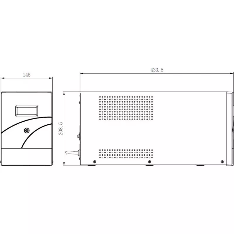 Hikvision DS-UPS3000-R(O-STD)/EU SAI online de doble conversión 3000 VA 2400 W (rackmount 2U)