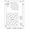 Hikvision DS-UPS3000-R(O-STD)/EU SAI online de doble conversión 3000 VA 2400 W (rackmount 2U)