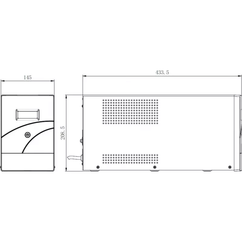 Hikvision DS-UPS3000-R(O-STD)/EU SAI online de doble conversión 3000 VA 2400 W (rackmount 2U)