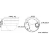 Hikvision iDS-2CD7D87G0-XS(2.8mm)(O-STD) DeepinViewX Cámara IP, 2,8 mm