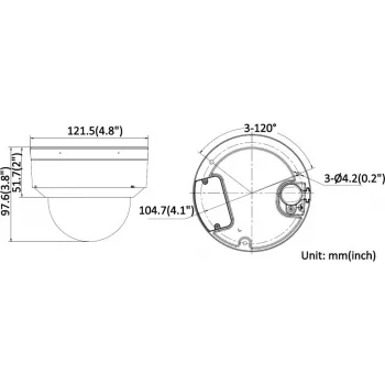 Hikvision iDS-2CD7D87G0-XS(2.8mm)(O-STD) DeepinViewX cámara IP, 2,8 mm
