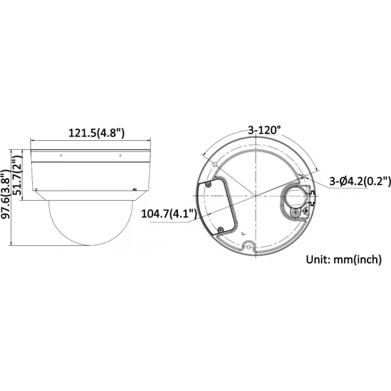 Hikvision iDS-2CD7D87G0-XS(2.8mm)(O-STD) DeepinViewX Cámara IP, 2,8 mm