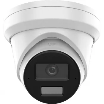 Hikvision Pro Series con AcuSense DS-2CD2383G2-LI2U (2,8mm) Cámara de seguridad IP tipo domo para exterior de 8MP, Smart Hybrid Light, 3840x2160, montaje en techo/pared