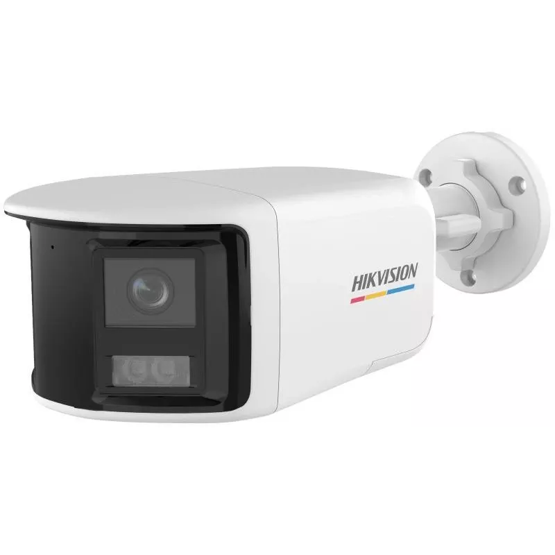 Cámara de vigilancia tipo bala Hikvision Turbo HD con ColorVu DS-2CE12KF3TP-DLS(180°) 3K