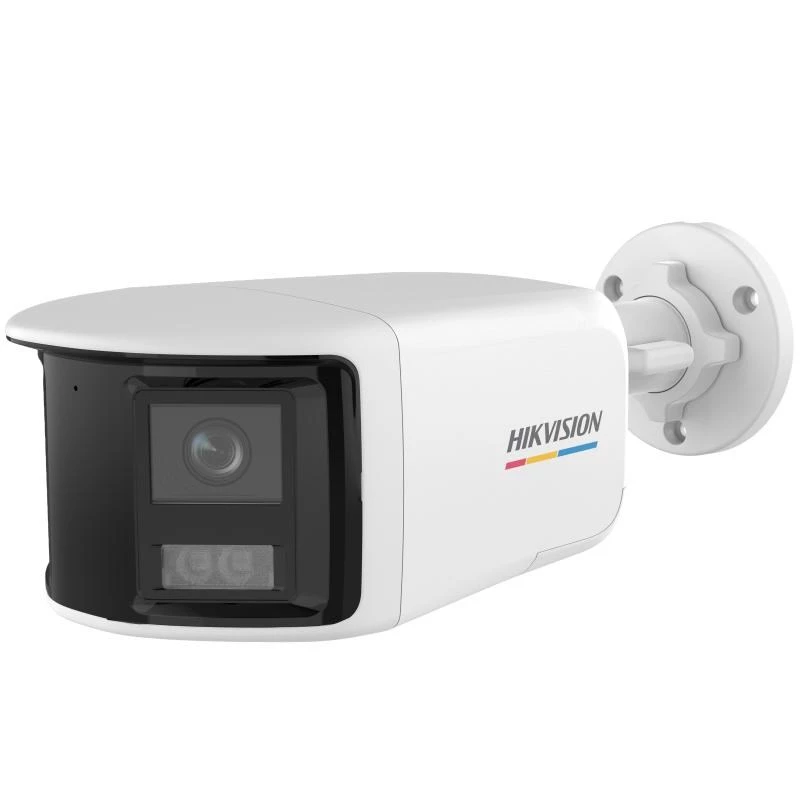 Cámara de vigilancia tipo bala Hikvision Turbo HD con ColorVu DS-2CE12KF3TP-DLS(180°) 3K