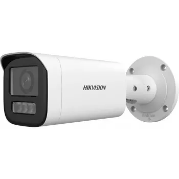 Hikvision Value Series DS-2CD1643G2-LIZU(2.8-12mm)EN cámara de seguridad IP bullet 4MP, objetivo motorizado 2.8-12mm, H.265+, 50m IR, IP67, interior/exterior, PoE