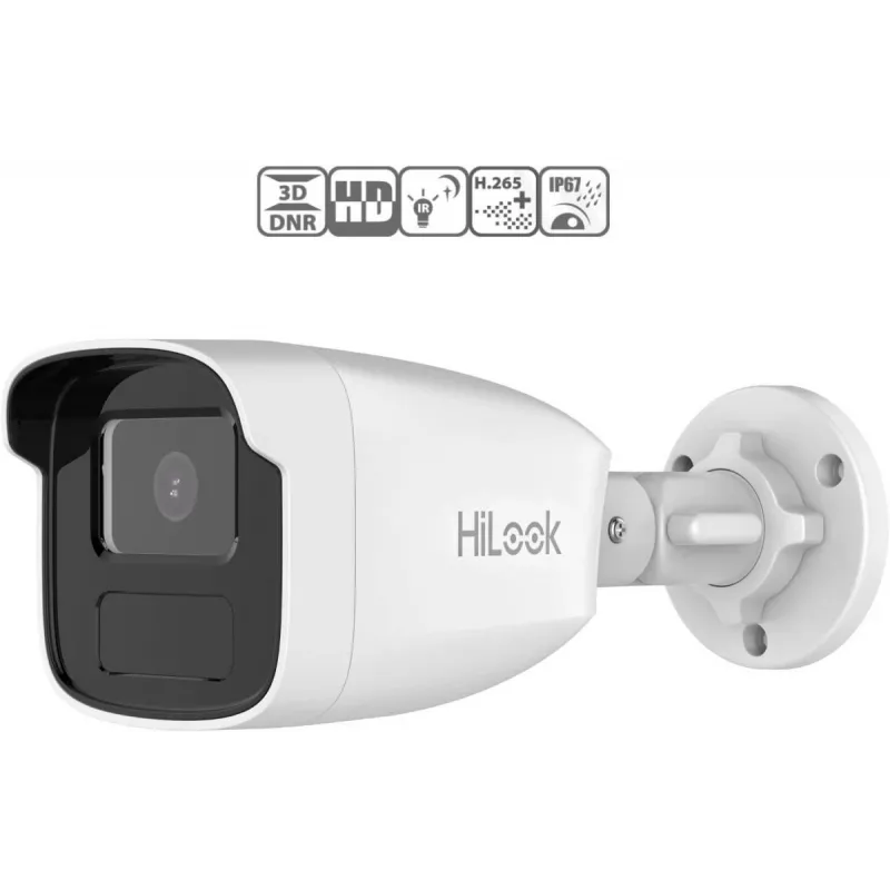 Hilook by Hikvision Cámara IP 4MP Tube IPCAM-B4-50IR 4 mm