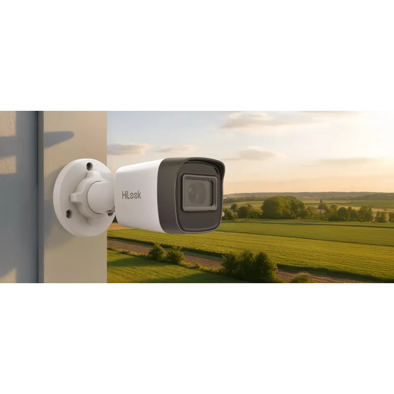 Cámara IP tubo Hilook IPC-B121H-C 2MP IR20m PoE